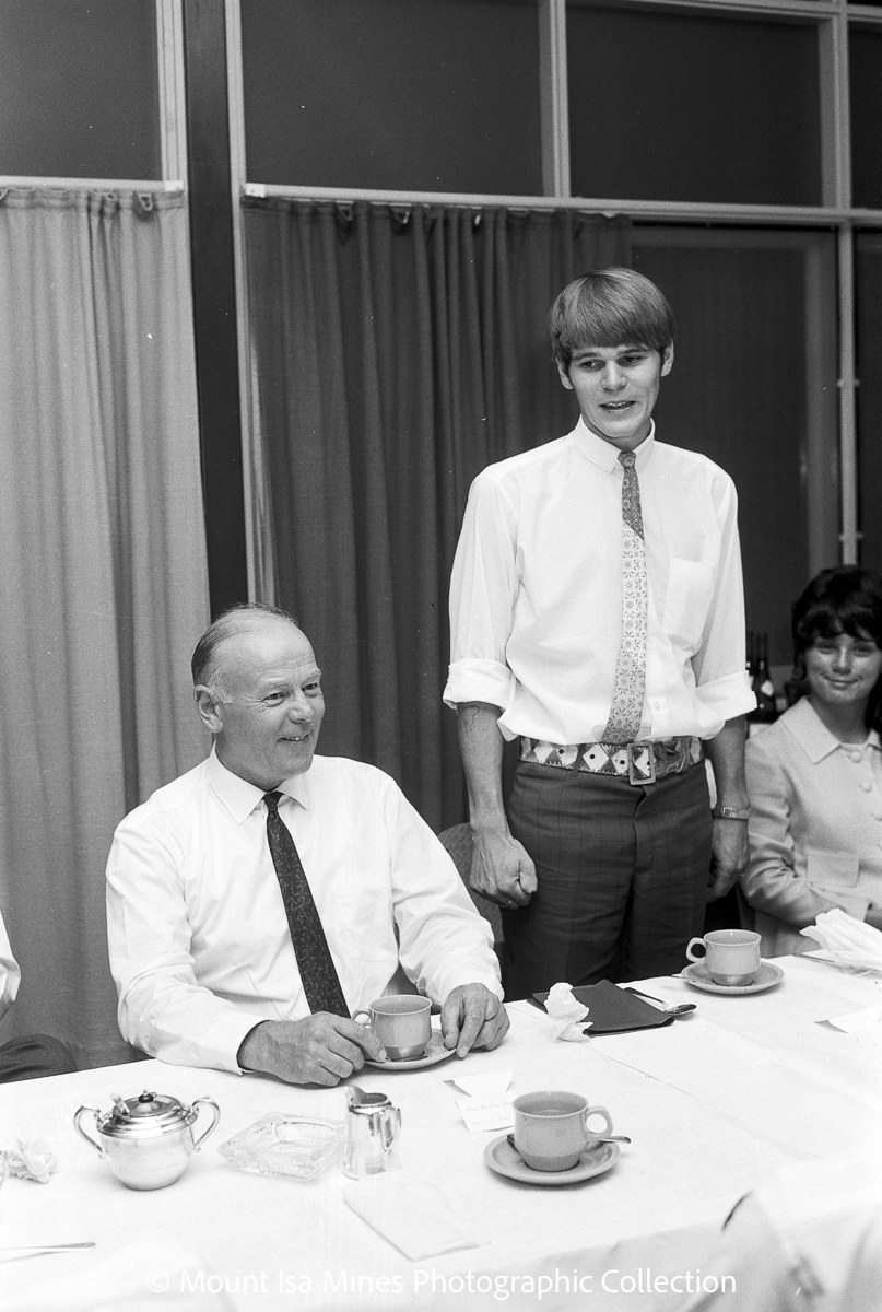 MIM apprentice cooks' party, February 1970