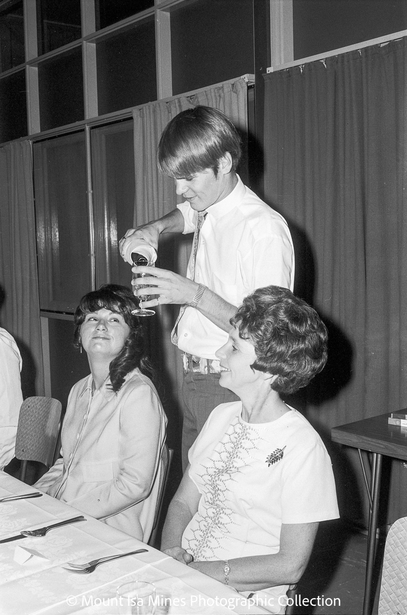 MIM apprentice cooks' party, February 1970