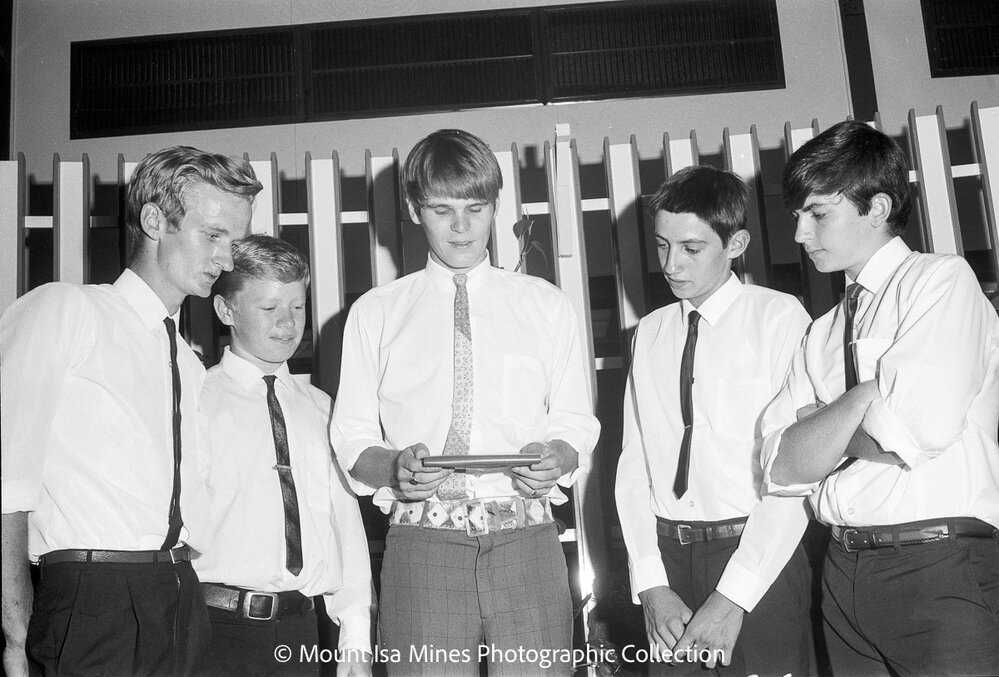 MIM apprentice cooks' party, February 1970