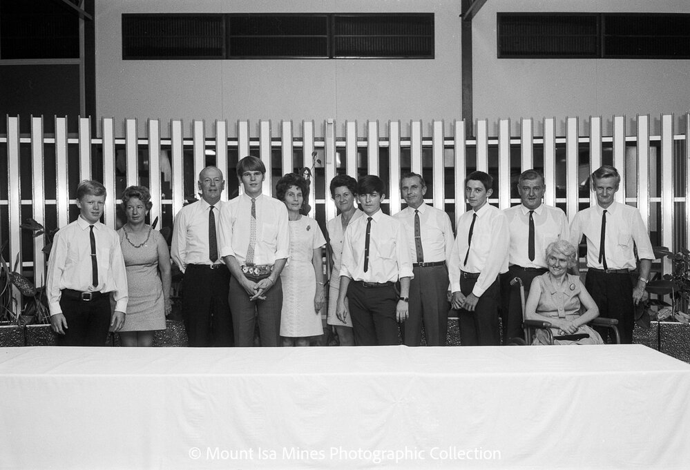 MIM apprentice cooks' party, February 1970