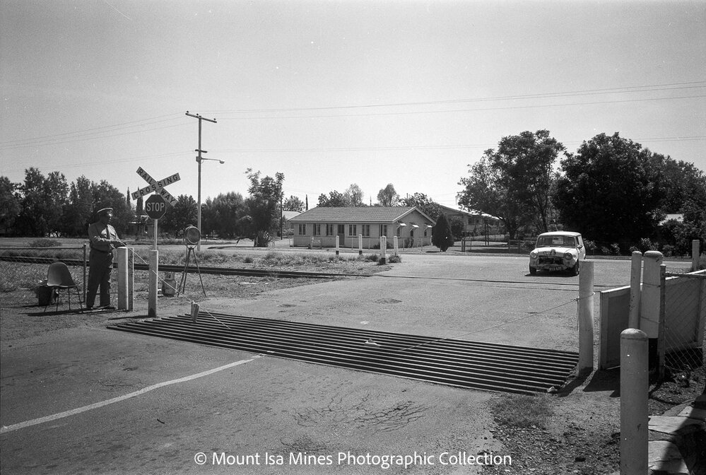 Annual one day road closure for private road, Mount Isa Mines, January 1970