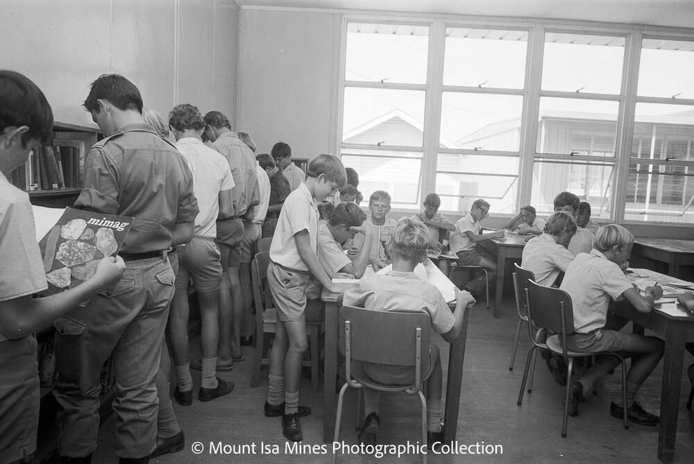 Mount Isa State High School, Parkside, March 1970