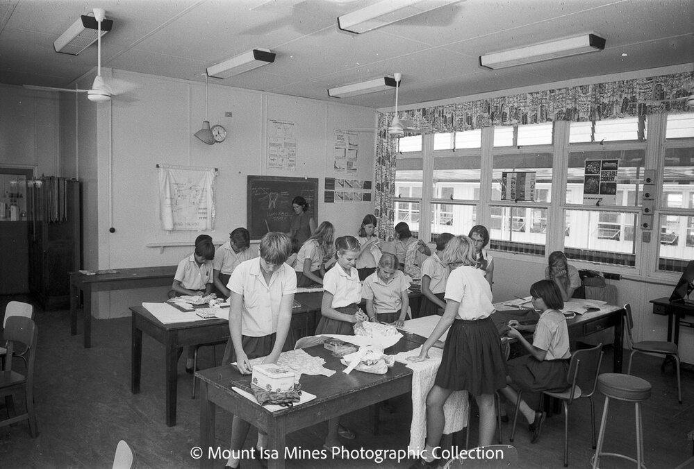 Mount Isa State High School, Parkside, March 1970