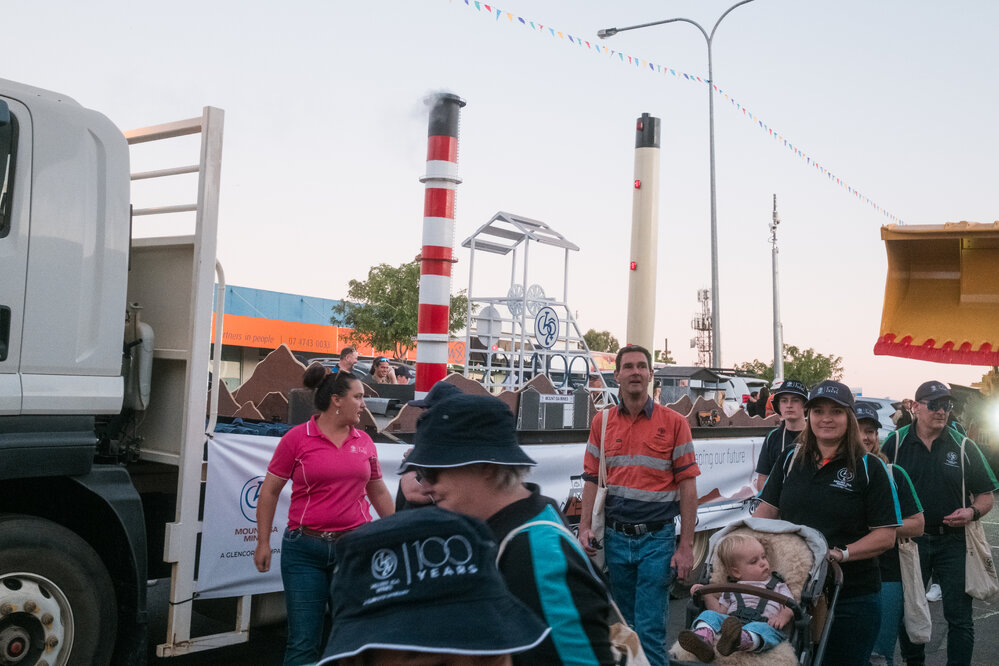 Mount Isa Mines at Street Parade, Isa Street Festival, August 2024