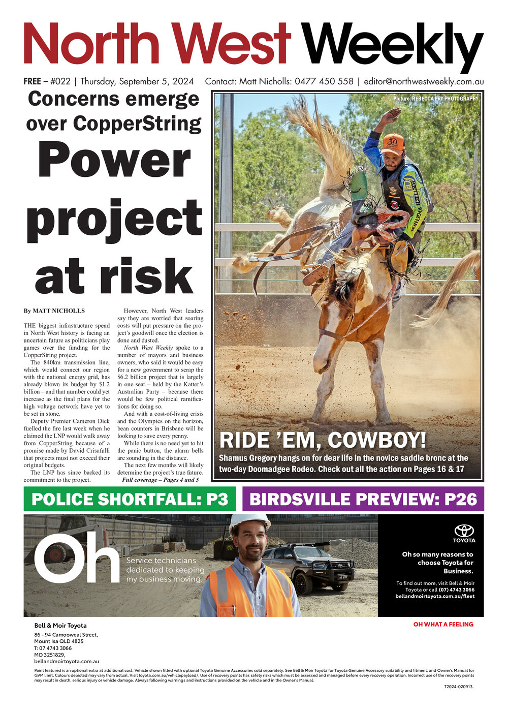 North West Weekly, Issue 022, 5 September 2024