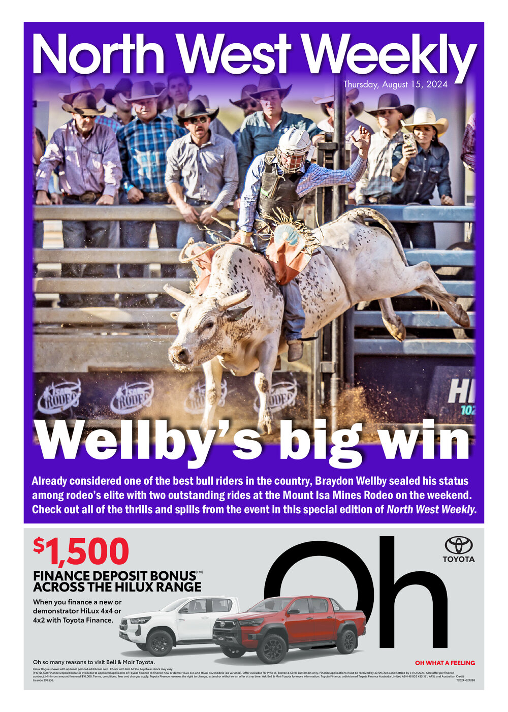 North West Weekly, Issue 019, 15 August 2024