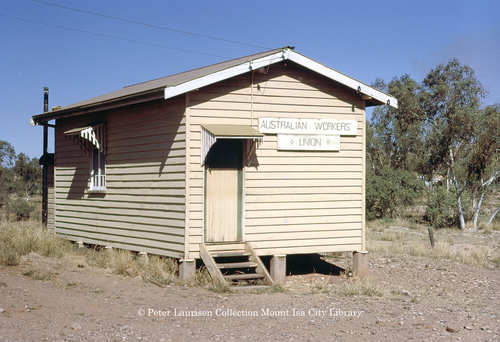 Australian Workers Union Office, Mount Isa City, June 1962