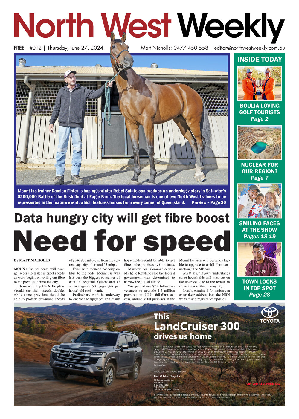 North West Weekly, Issue 012, 27 June 2024
