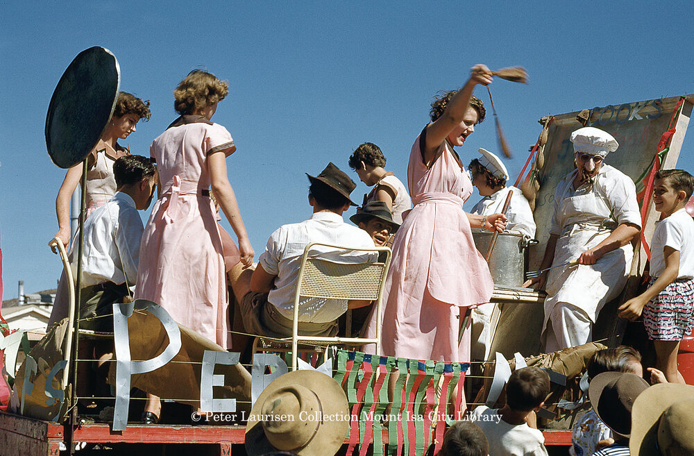 Mount Isa May Day Procession, May 1954