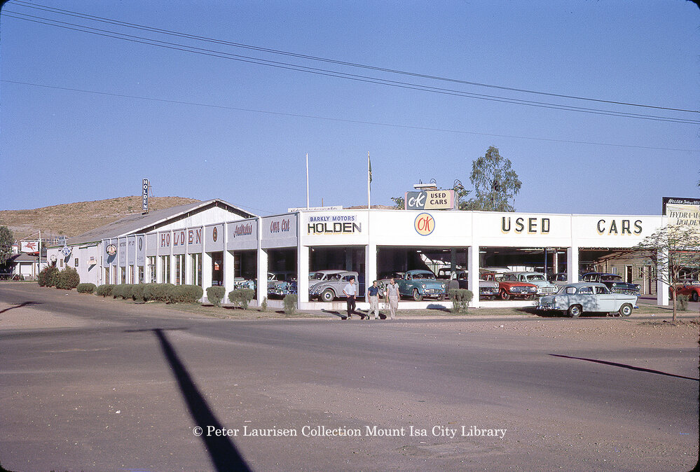 Barkly Motors, Mount Isa City, August 1962