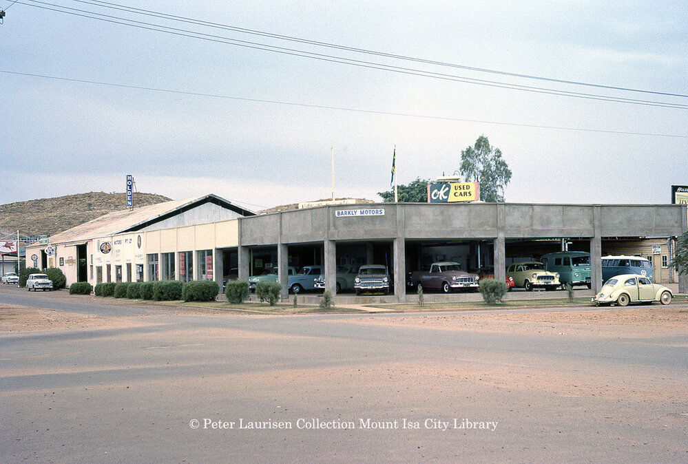 Barkly Motors, Mount Isa City, May 1962
