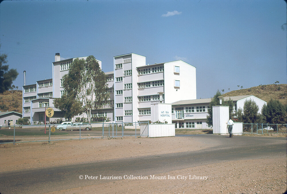Mount Isa Base Hospital, Mornington, August 1963