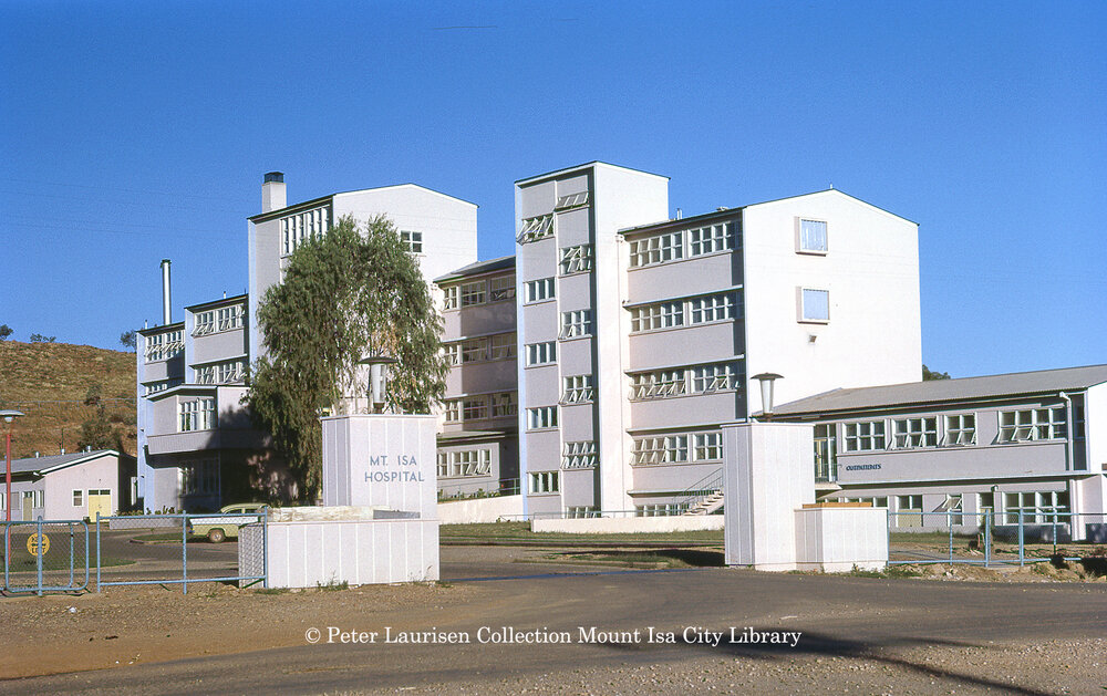 Mount Isa Base Hospital, Mornington, June 1962