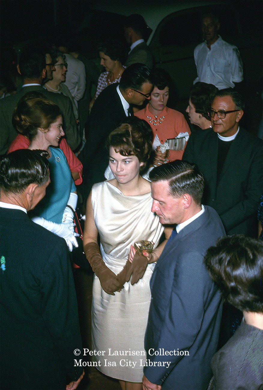 Miss Australia Tricia Reschke, Mount Isa Exhibition, Spear Creek, May 1963