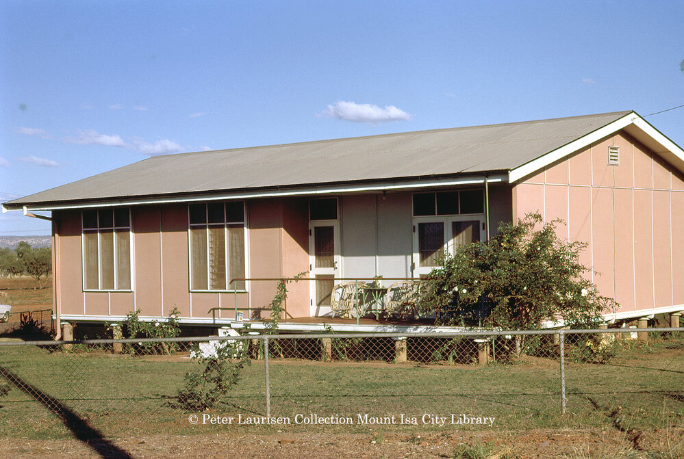 First house in Happy Valley, June 1962