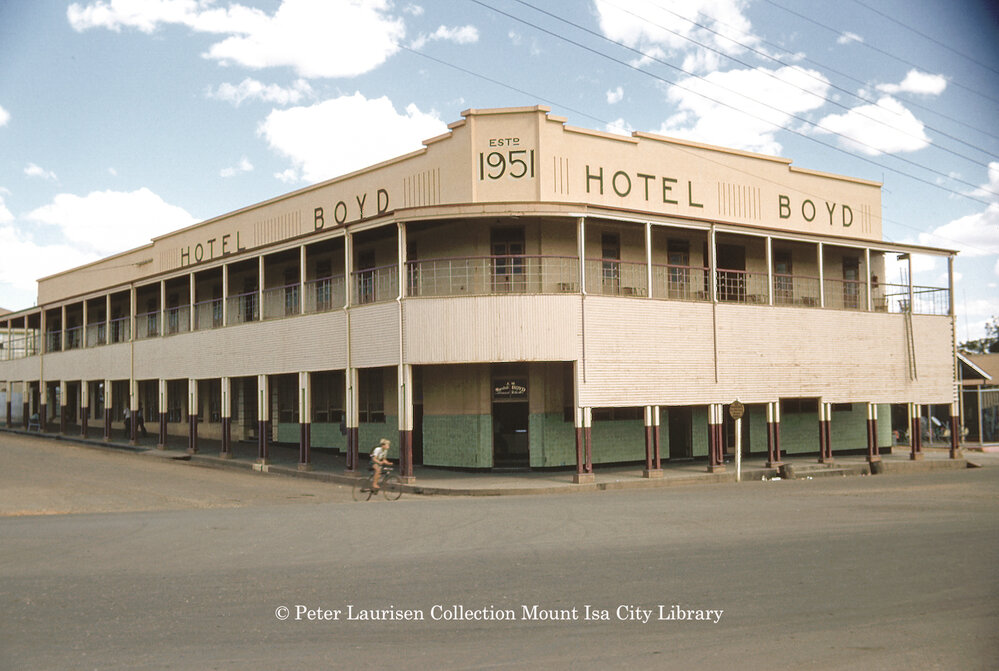 Hotel Boyd, Mount Isa City, c.1959