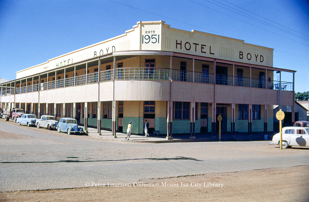 Hotel Boyd, Mount Isa City, July 1953