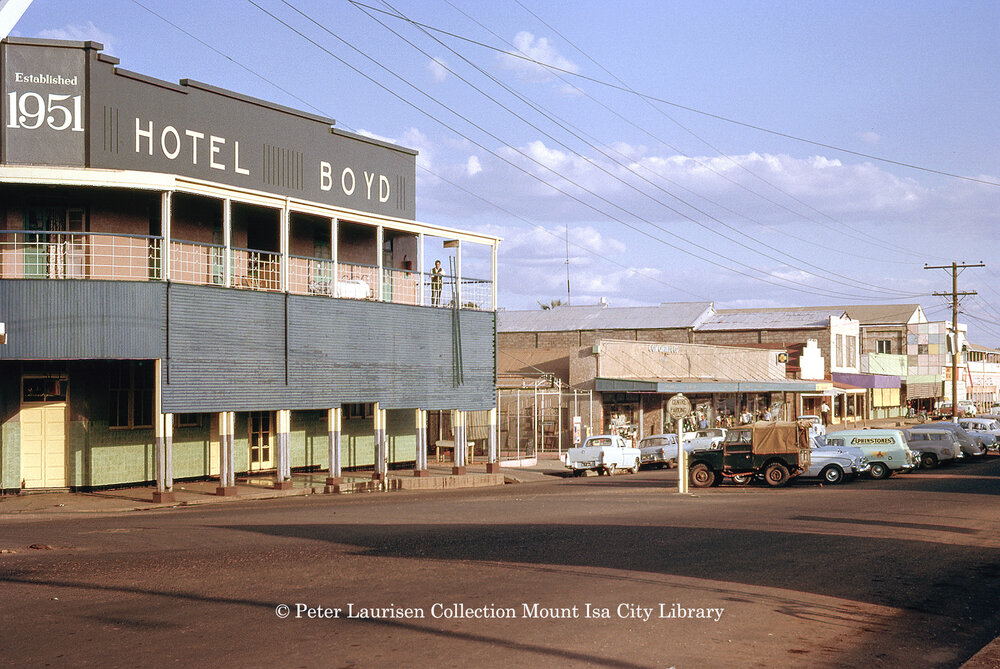 Hotel Boyd, Mount Isa City, May 1962