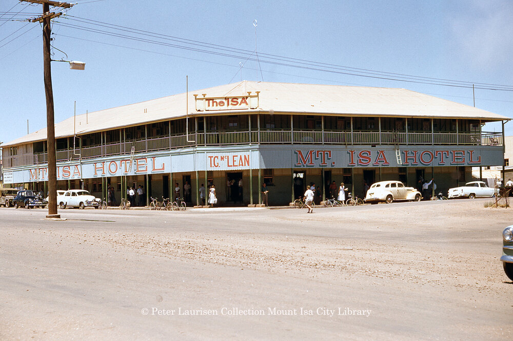Mount Isa Hotel, Mount Isa City, c.1956