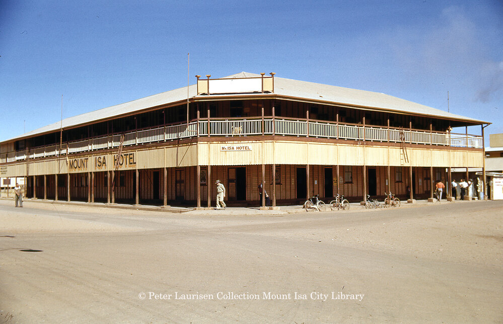 Mount Isa Hotel, Mount Isa City, July 1953