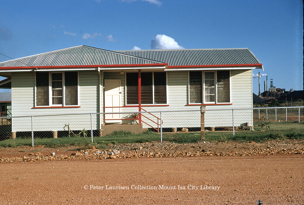 House with two bedrooms, Miles End, c.1956