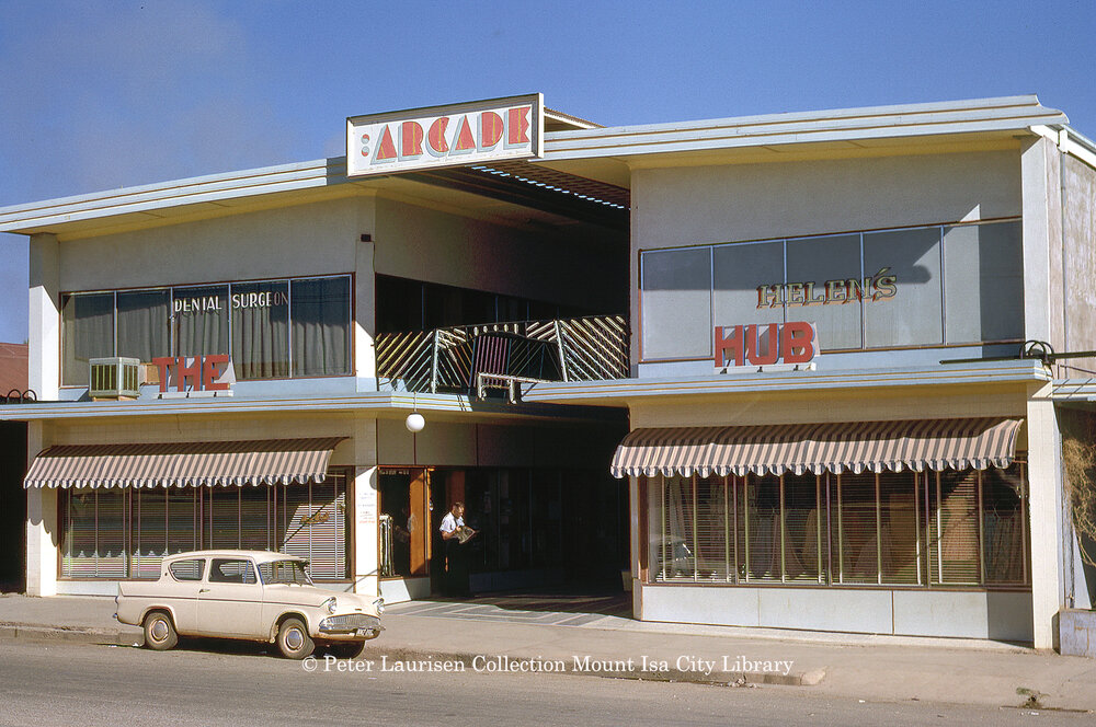 The Hub Arcade, June 1962