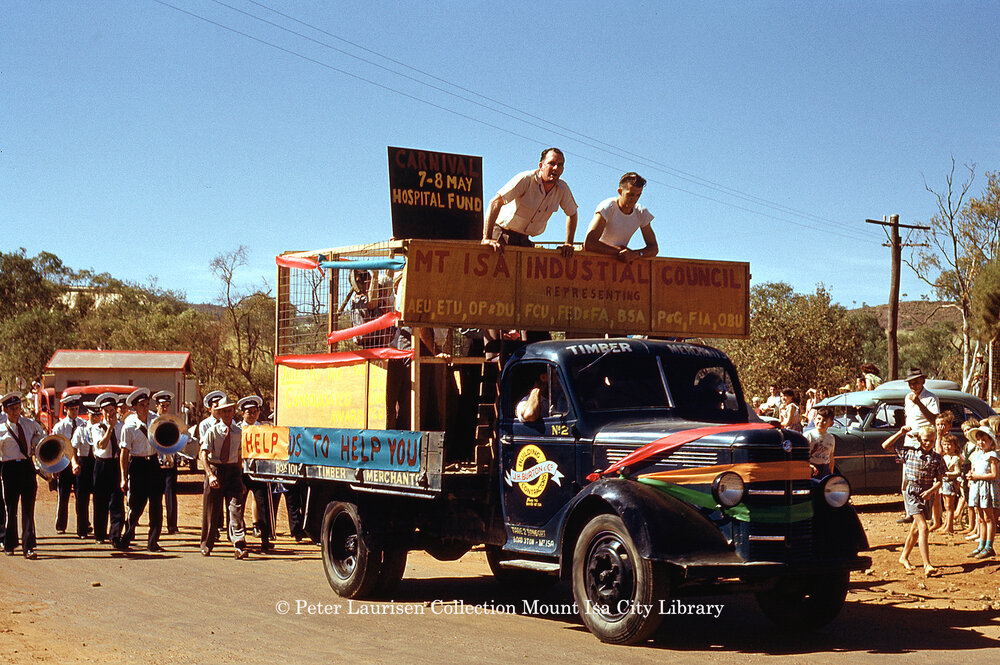 Mount Isa May Day Procession, May 1954