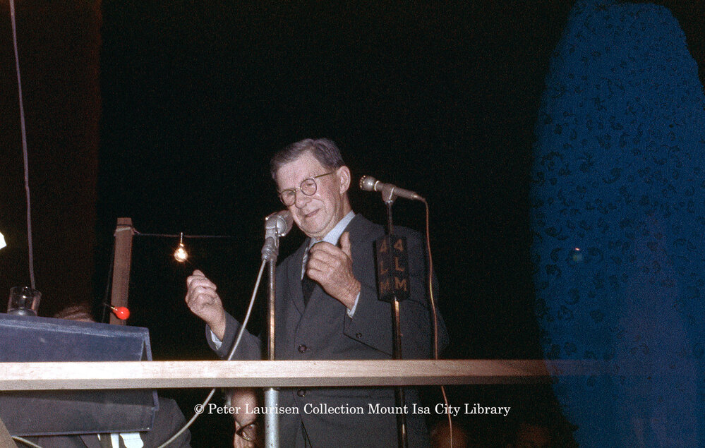 John Campbell Miles, Mount Isa Industrial Fair, Spear Creek, June 1962