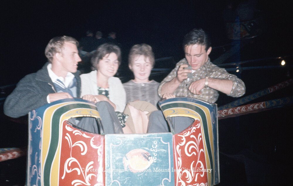 Octopus ride, Mount Isa Industrial Fair, Spear Creek, June 1962
