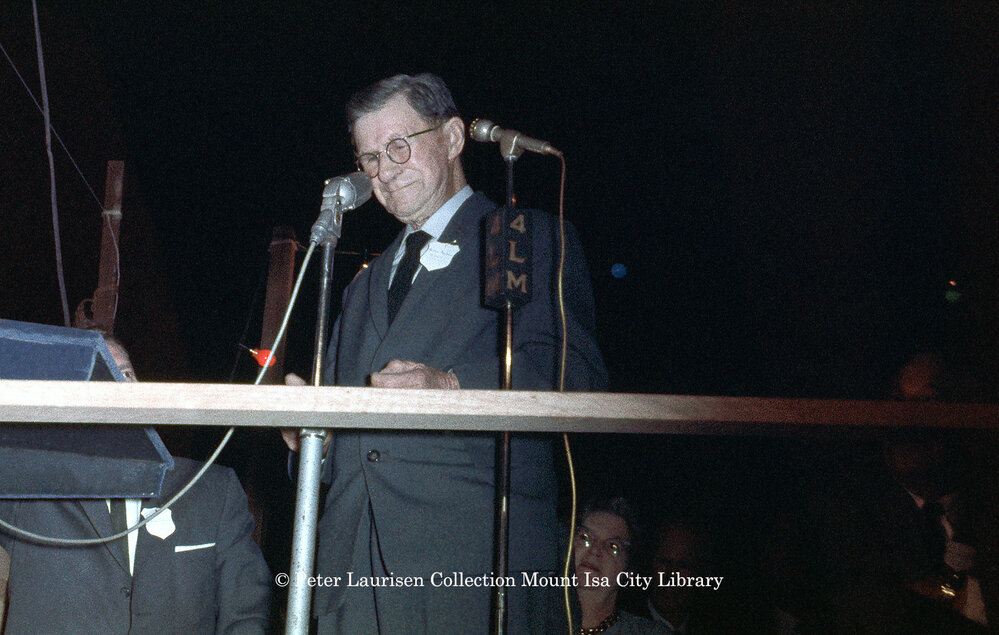 John Campbell Miles, Mount Isa Industrial Fair, Spear Creek, June 1962