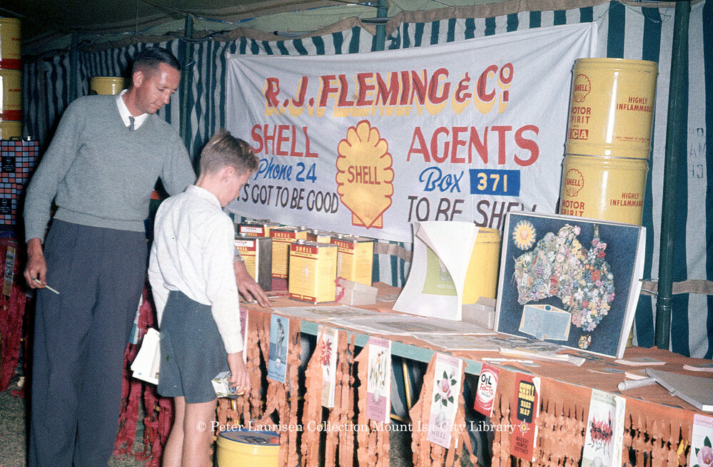 R. J. Fleming, Mount Isa Industrial Fair, Spear Creek, June 1962