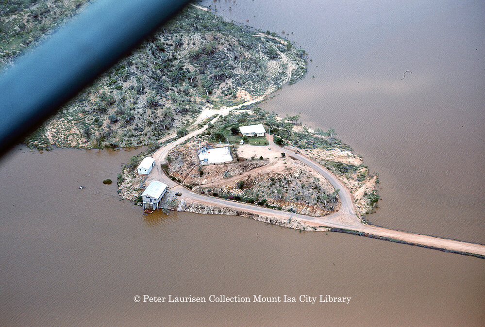 Lake Moondarra pump house site, March 1962