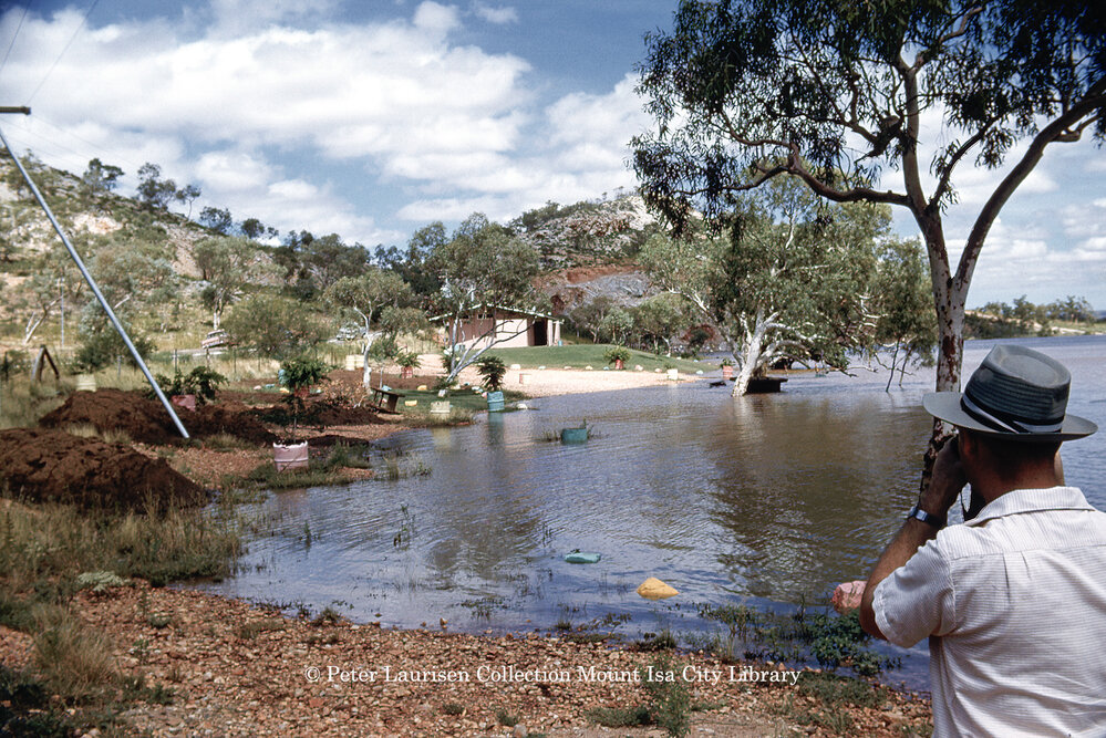Transport Bay, Lake Moondarra, March 1962
