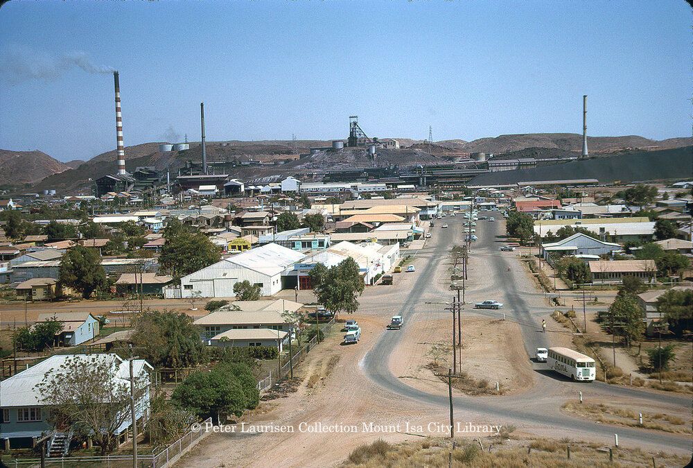 Marian Street, Mount Isa City, August 1963
