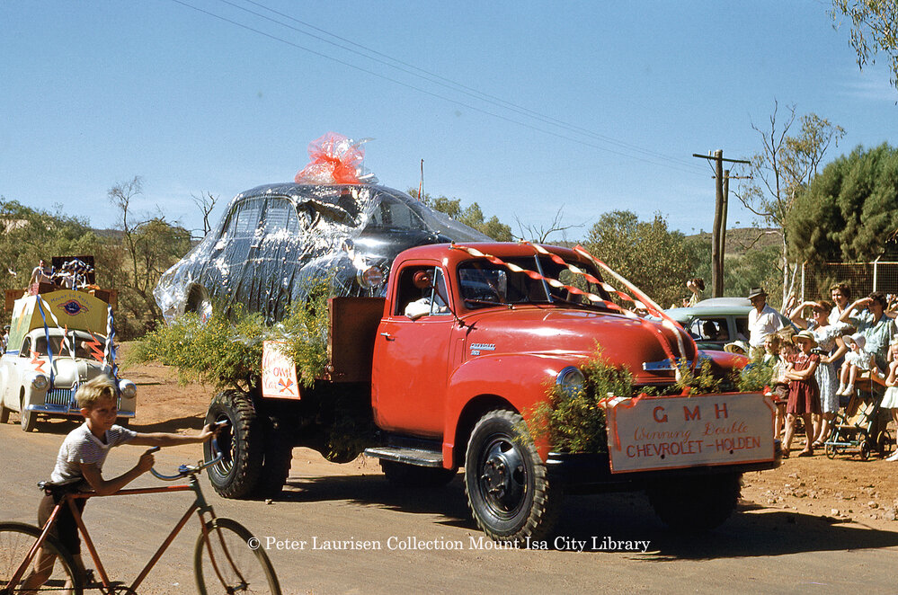 Mount Isa May Day Procession, May 1954
