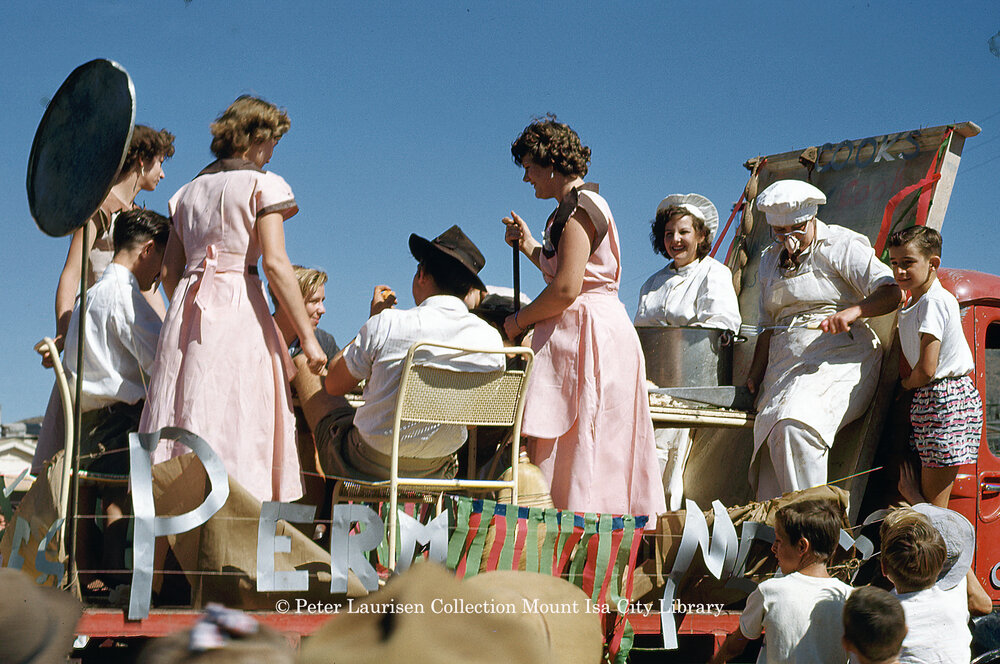 Mount Isa May Day Procession, May 1954