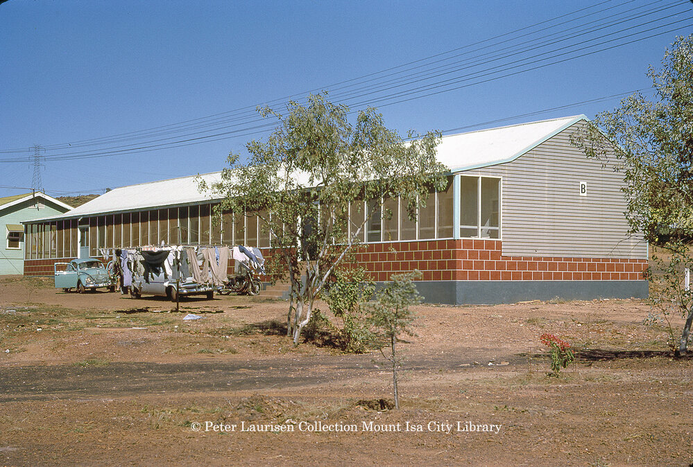 BSD B Barrack, Mount Isa Mines, May 1962