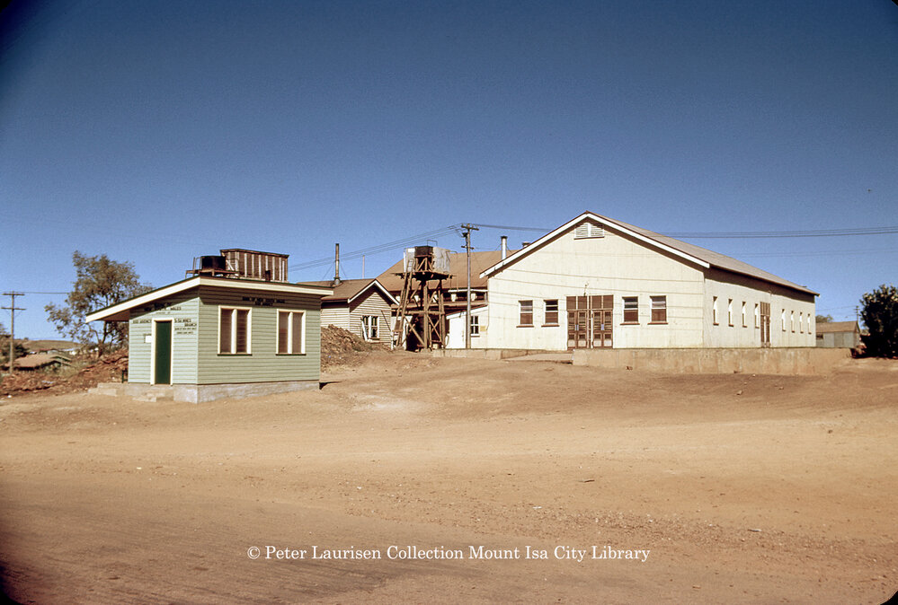 BSD mess and New Bank of NSW, Parkside, c.1956