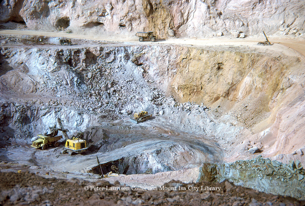 Black Rock Open Cut, Mount Isa Mines, May 1963