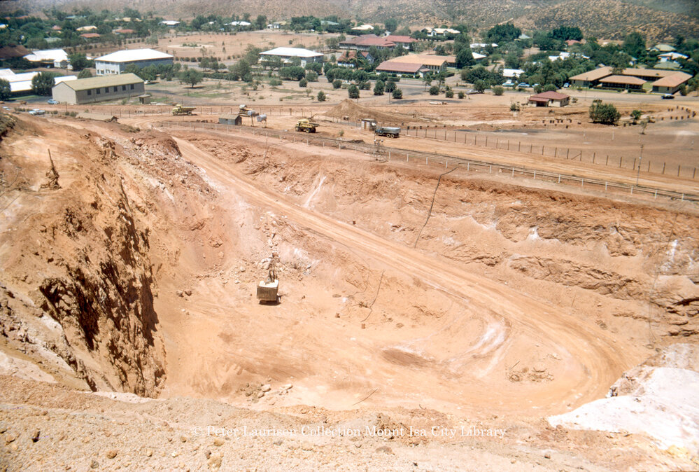 Black Rock Open Cut, Mount Isa Mines, February 1959