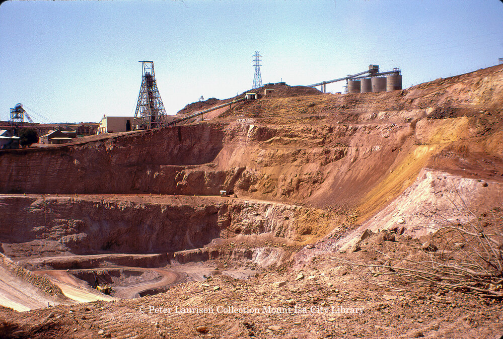 Black Rock Open Cut, Mount Isa Mines, August 1963