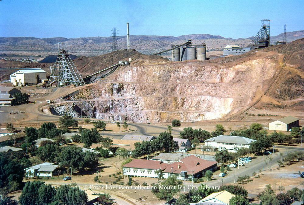 Black Rock Open Cut, Mount Isa Mines, June 1962