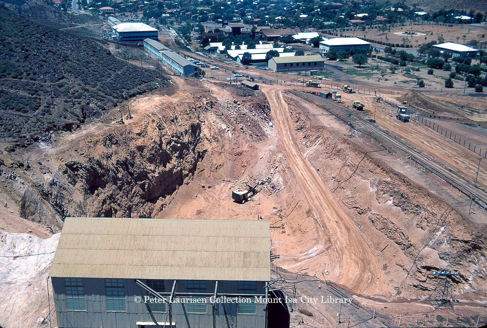 Black Rock Open Cut, Mount Isa Mines, February 1959