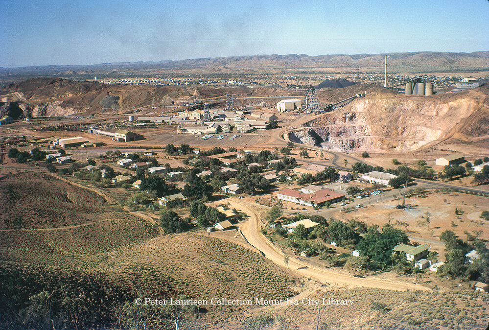 Black Rock Open Cut, Mount Isa Mines, June 1963