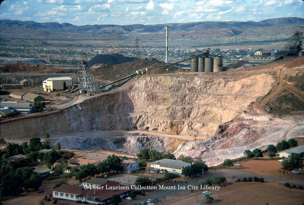 Black Rock Open Cut, Mount Isa Mines, May 1963