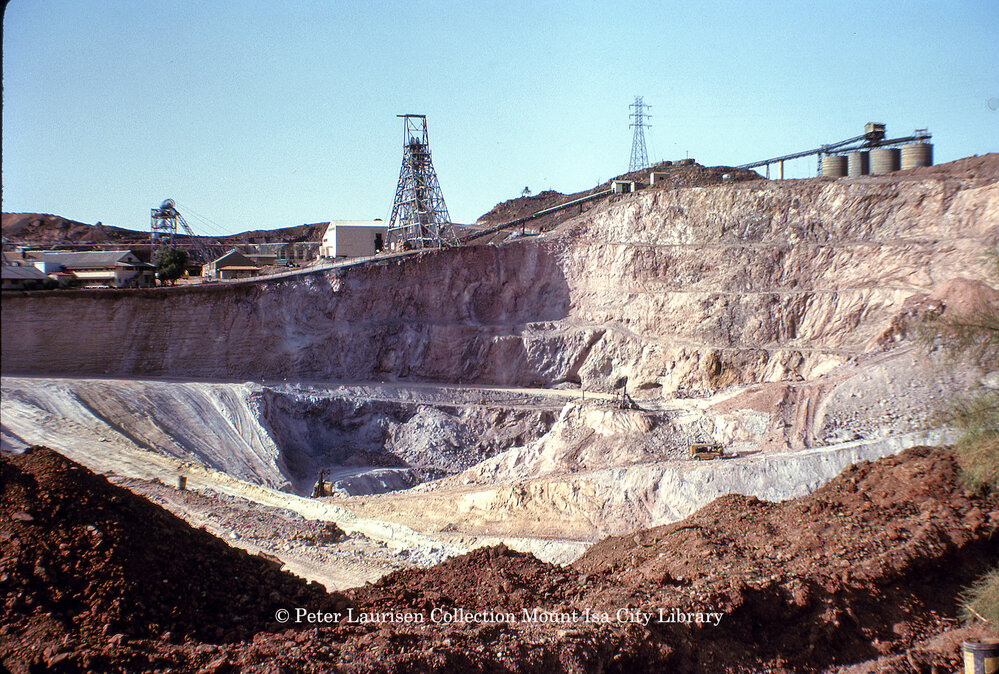 Black Rock Open Cut, Mount Isa Mines, May 1963