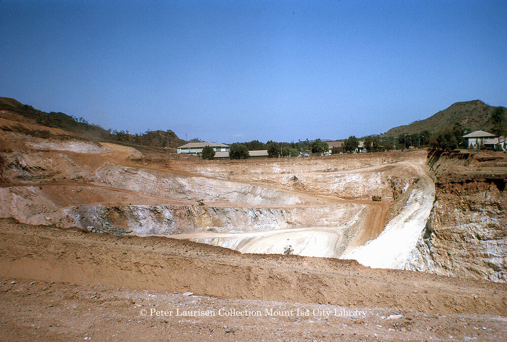 Black Rock Open Cut, Mount Isa Mines, August 1963