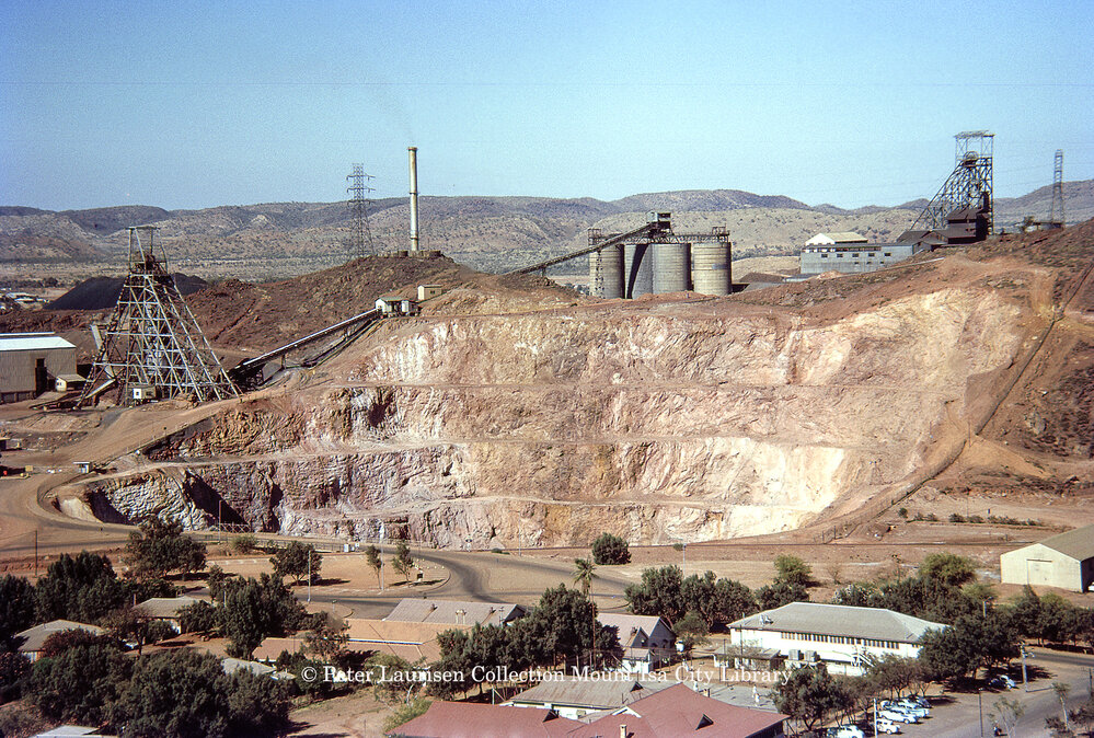 Black Rock Open Cut, Mount Isa Mines, April 1962