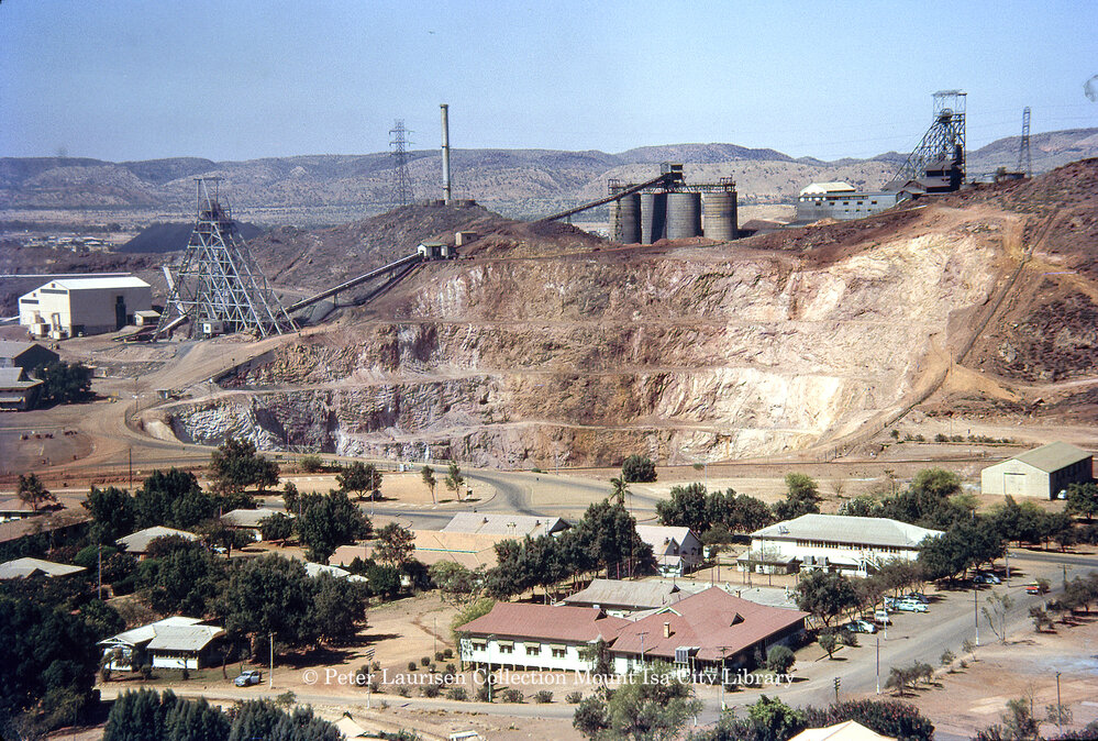 Black Rock Open Cut, Mount Isa Mines, October 1962
