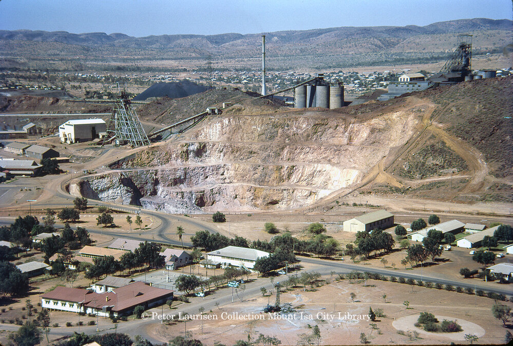 Black Rock Open Cut, Mount Isa Mines, October 1962